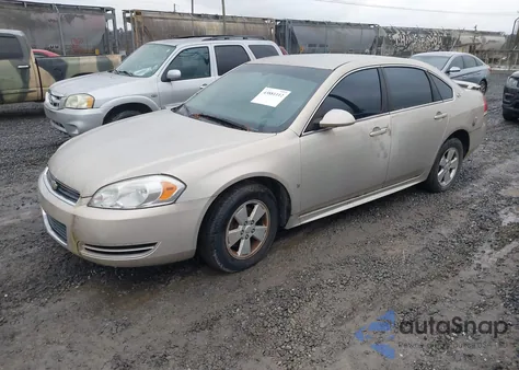 2009 Chevrolet Impala Lt из США, поврежденный, VIN 2G1WT57K591126323